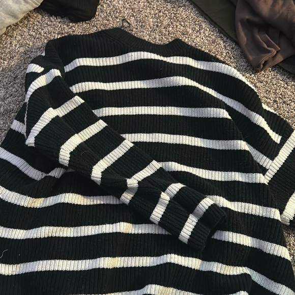 striped h&m knitted sweater - Picture 1 of 2